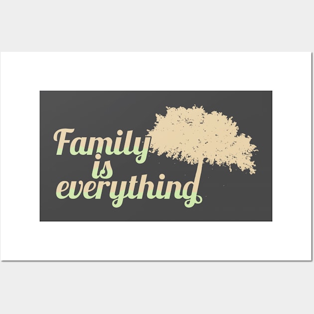 Family is everything - nature Wall Art by Ravendax